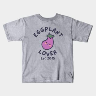 Eggplant Lover Since 2015 Kids T-Shirt